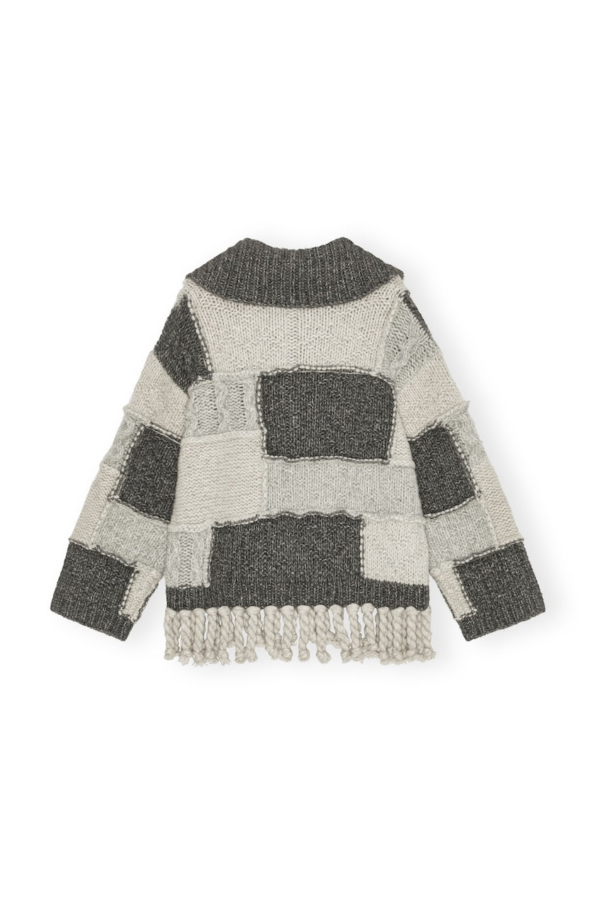 Wool Cotton Bubble Sweater multicolour