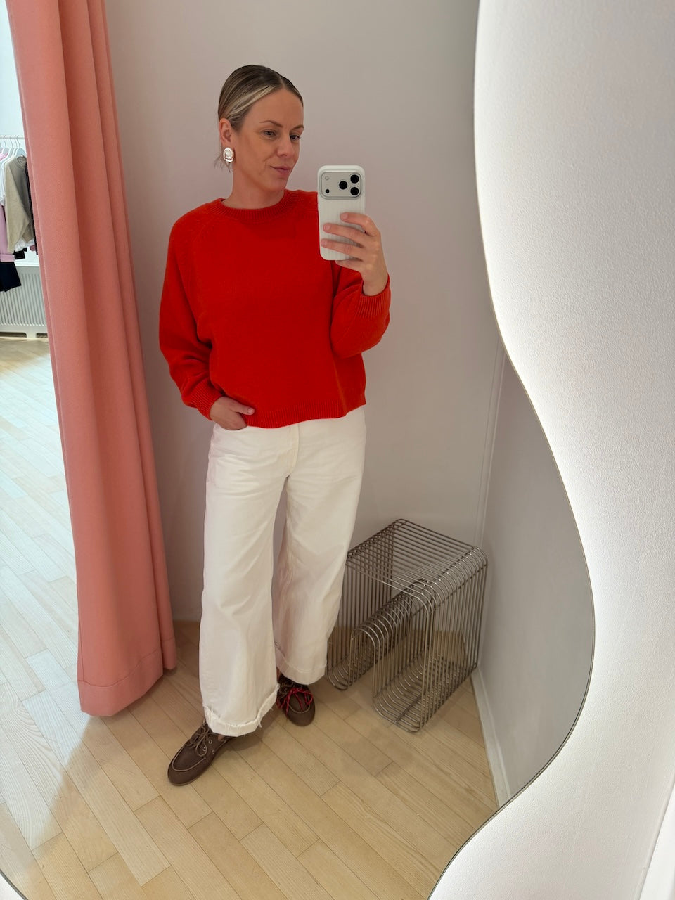 Birthe Pullover red