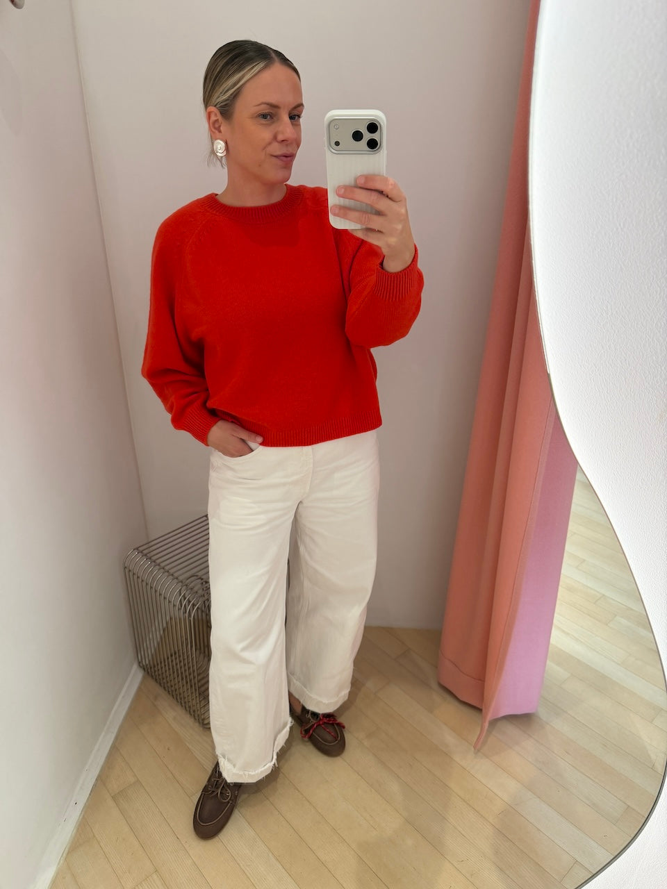 Birthe Pullover red
