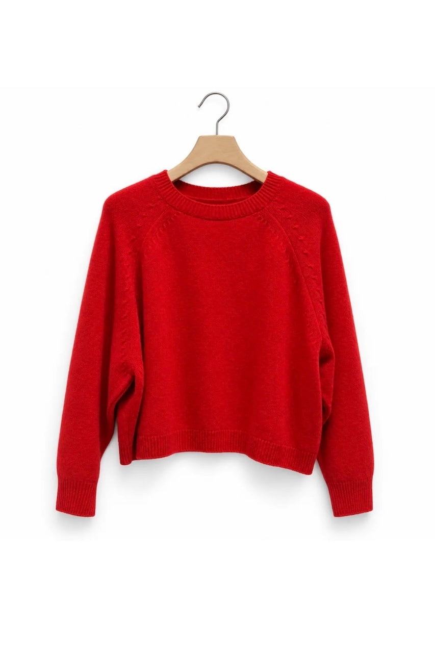 Birthe Pullover red