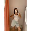 Frottee Shorts baby blue
