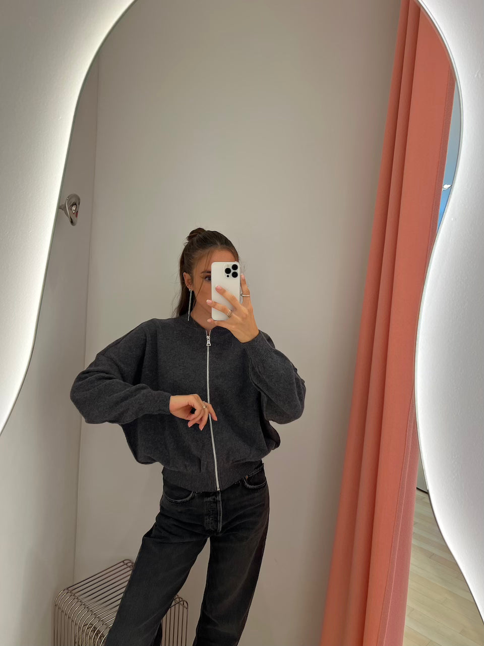 Jackie Cardigan anthracite