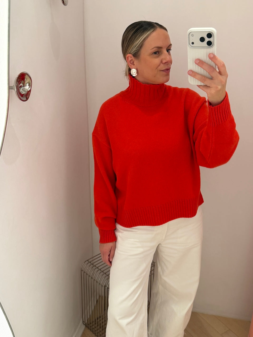 Sina Pullover red