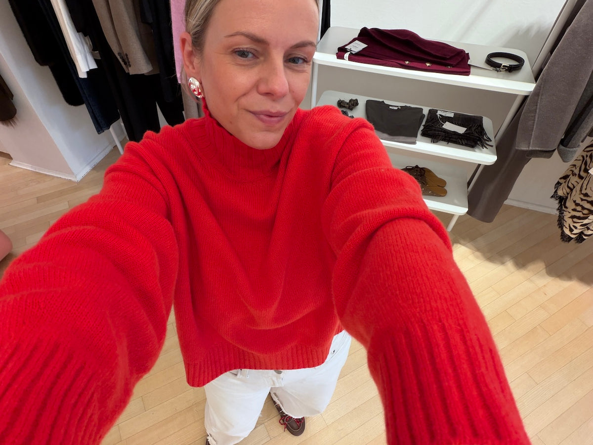 Sina Pullover red
