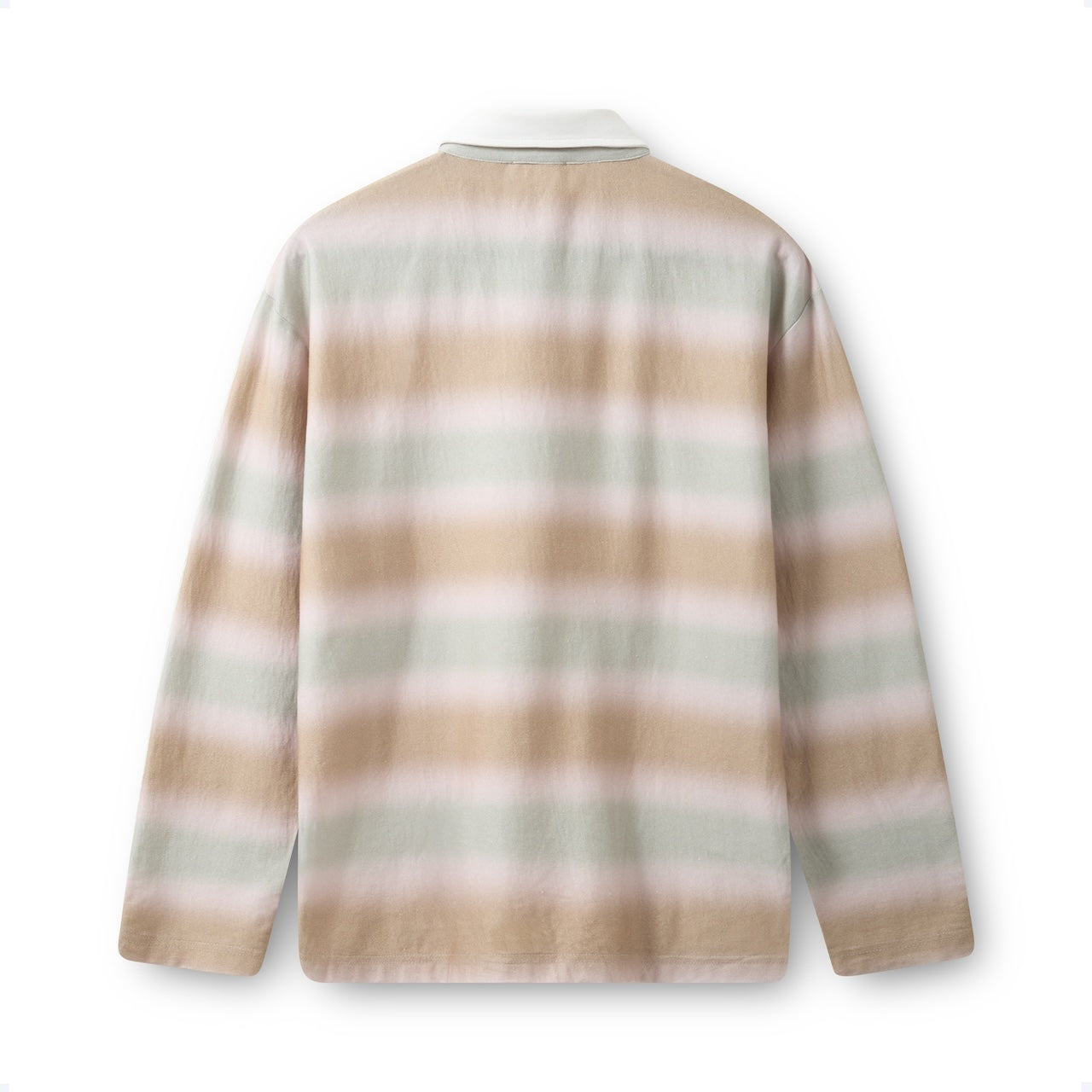 Cash Polo Shirt dusty multi spray