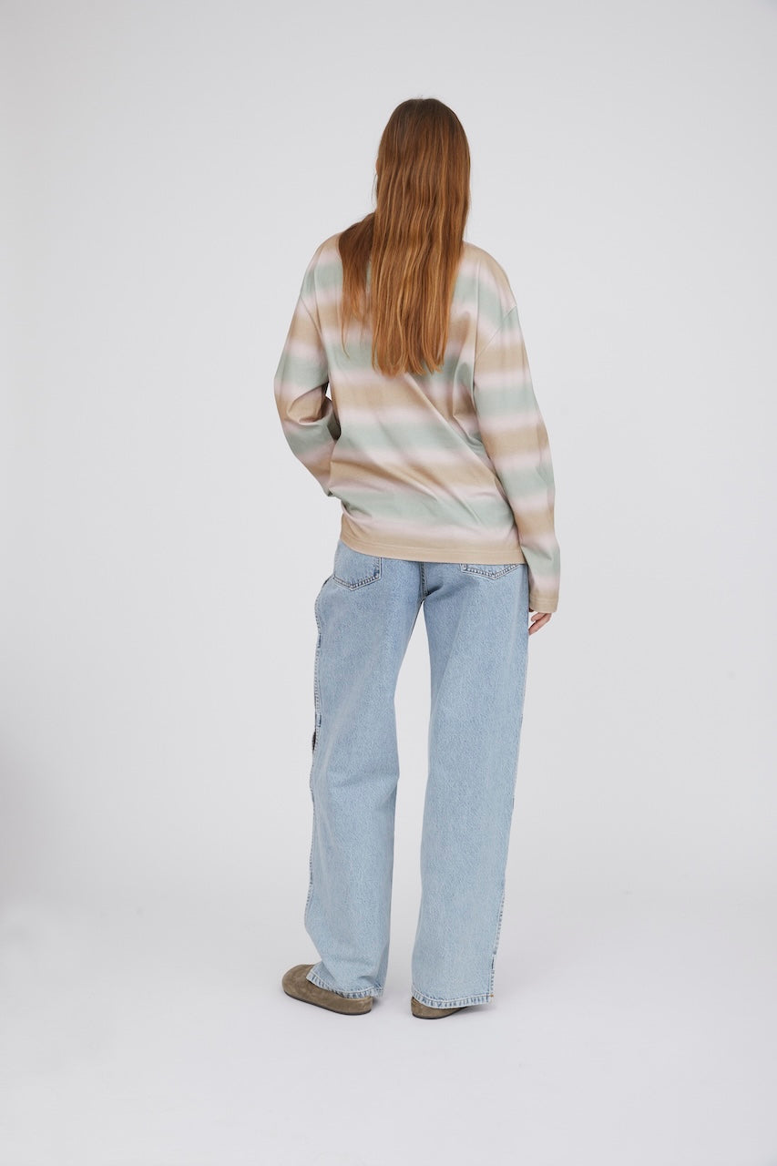 Cash Polo Shirt dusty multi spray