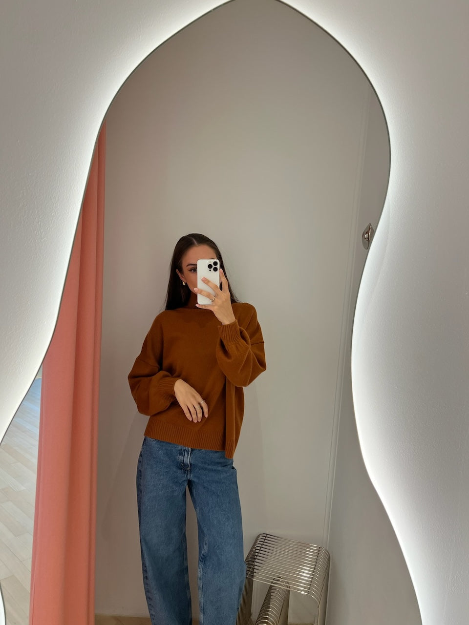 Cocoon Turtleneck autumn leave