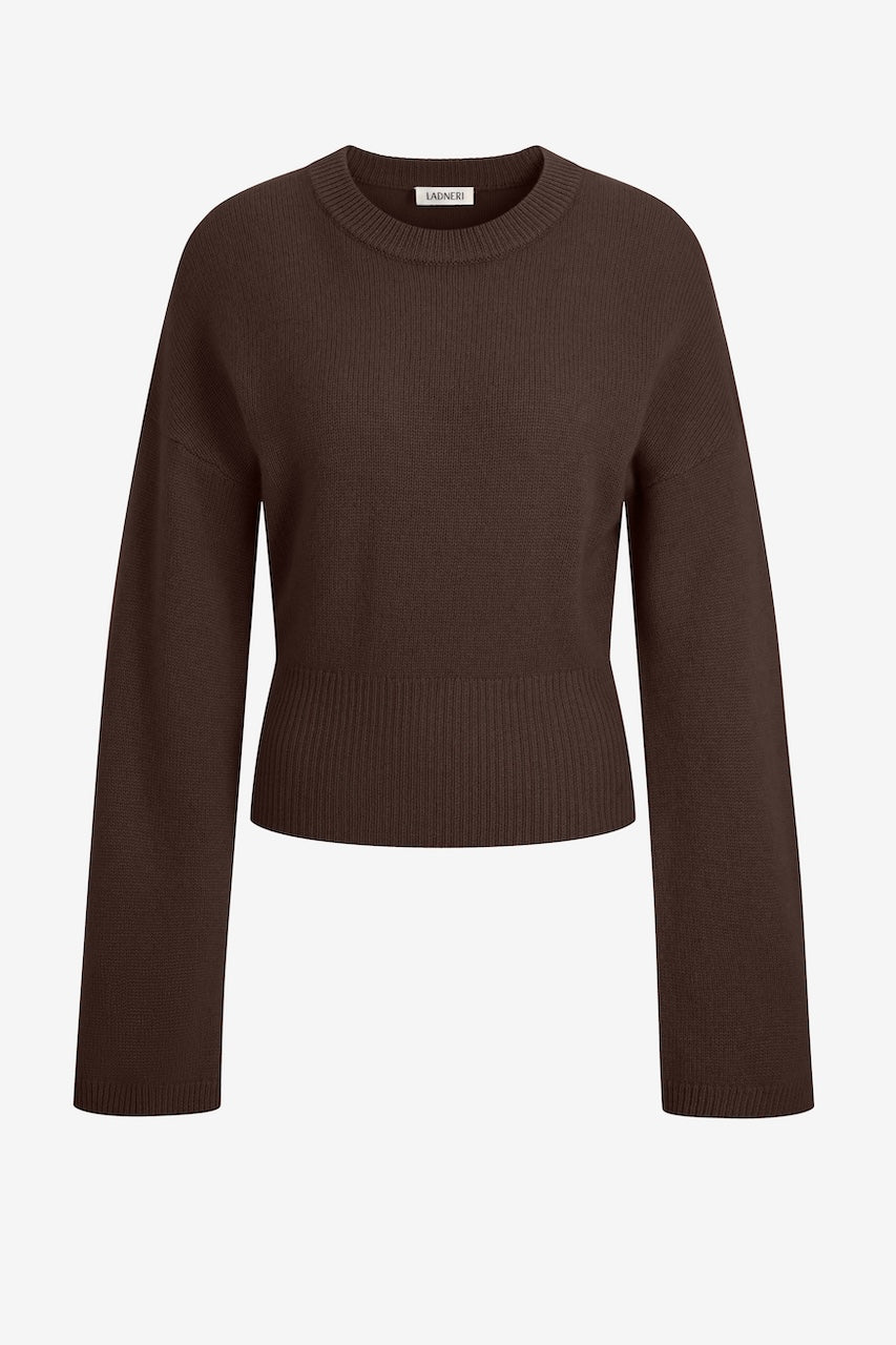 Fede Knit Pullover cacao noir