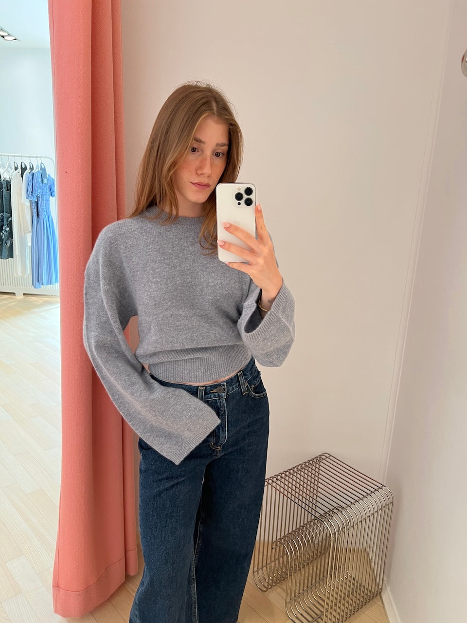 Fede Knit Pullover silver haze