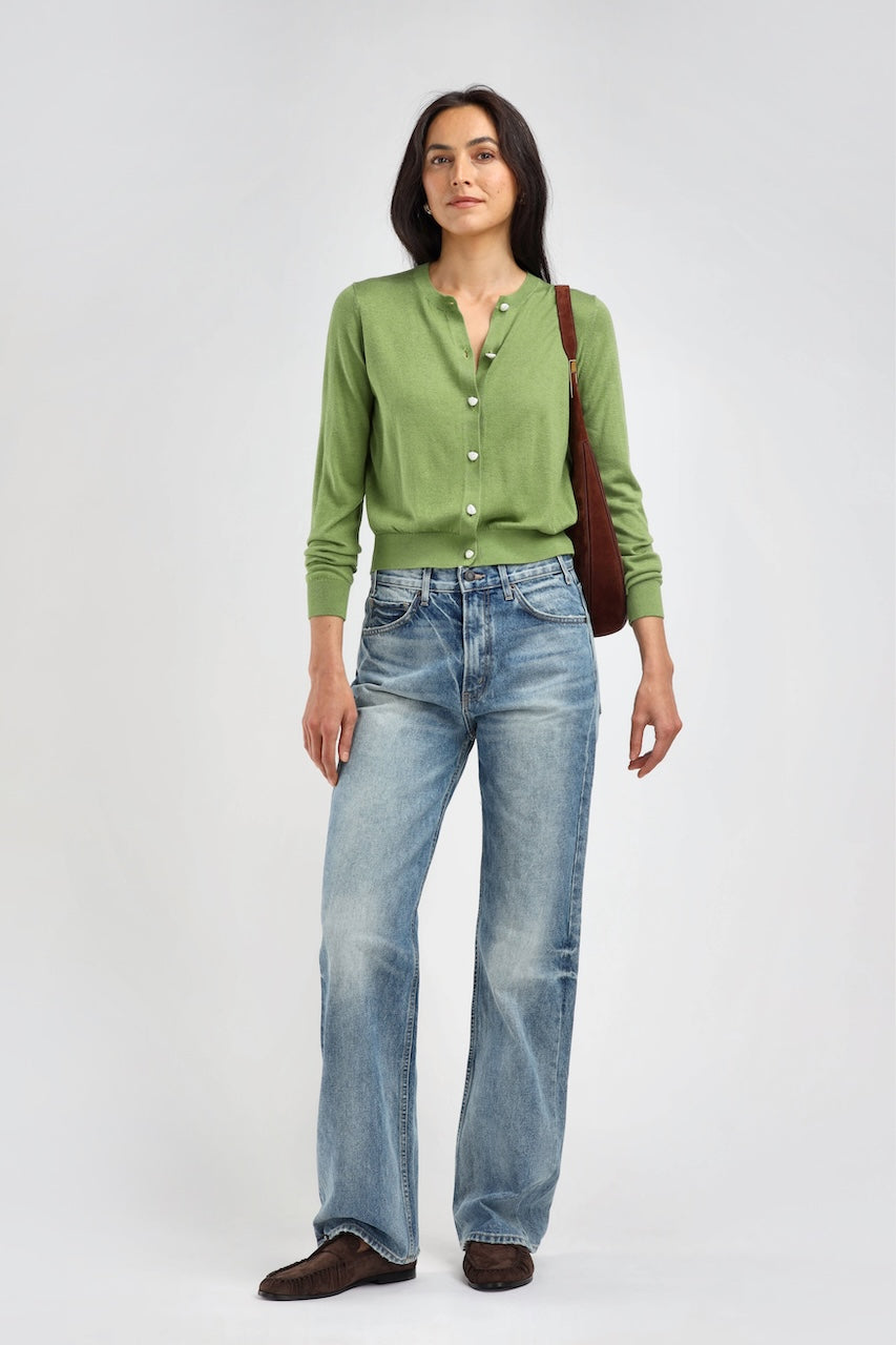 Gigi Cardigan bright green