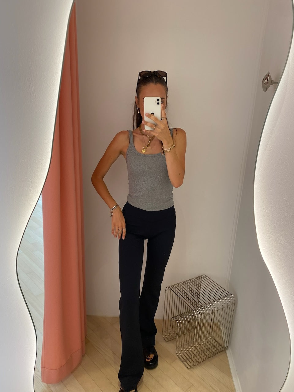 Le Mans Tank Top light grey