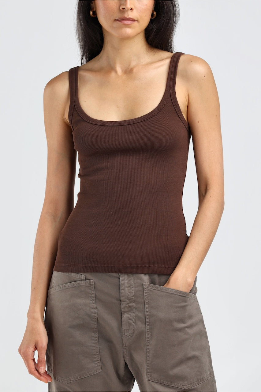 Le Mans Tank Top mocca