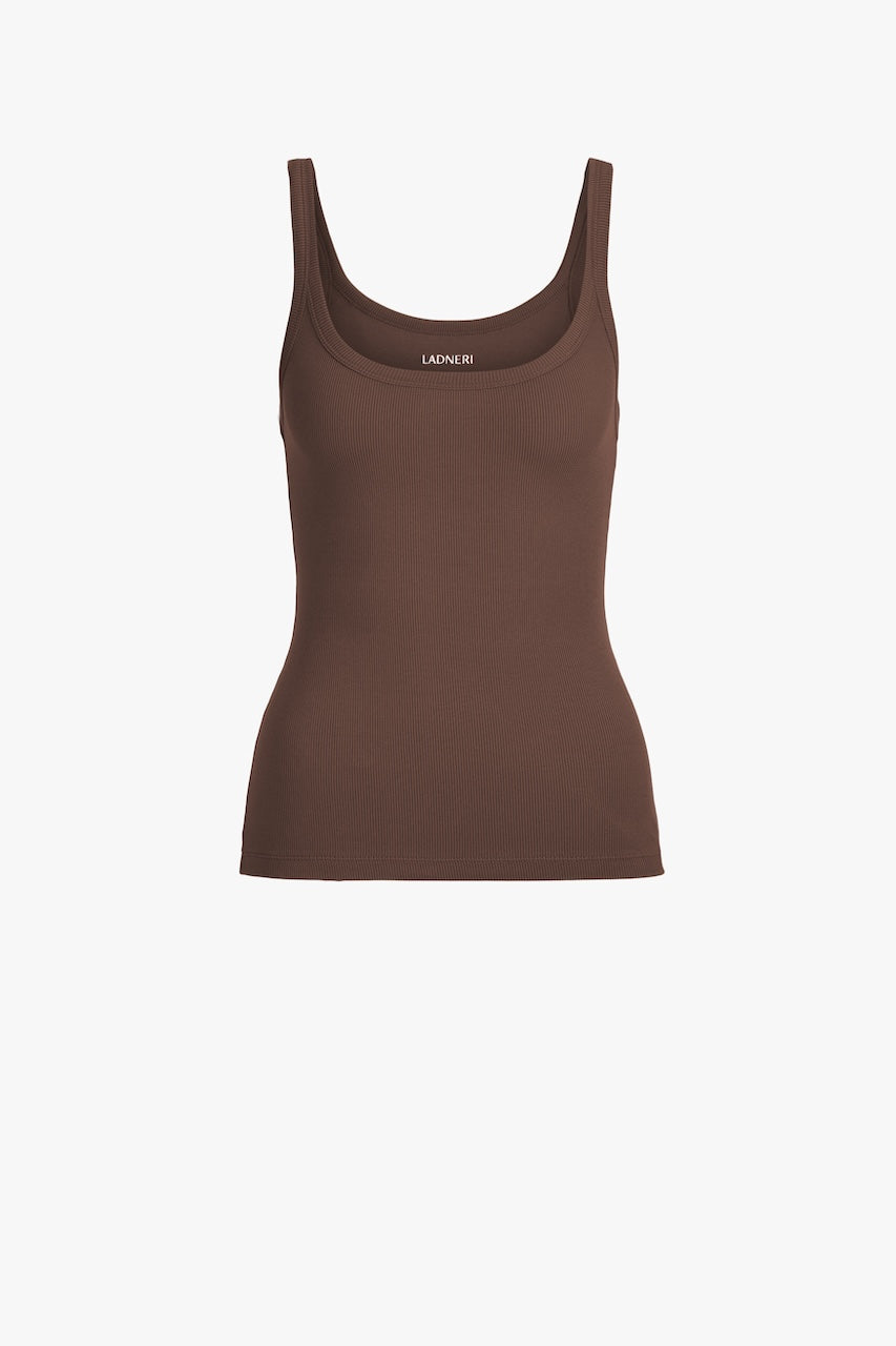 Le Mans Tank Top mocca