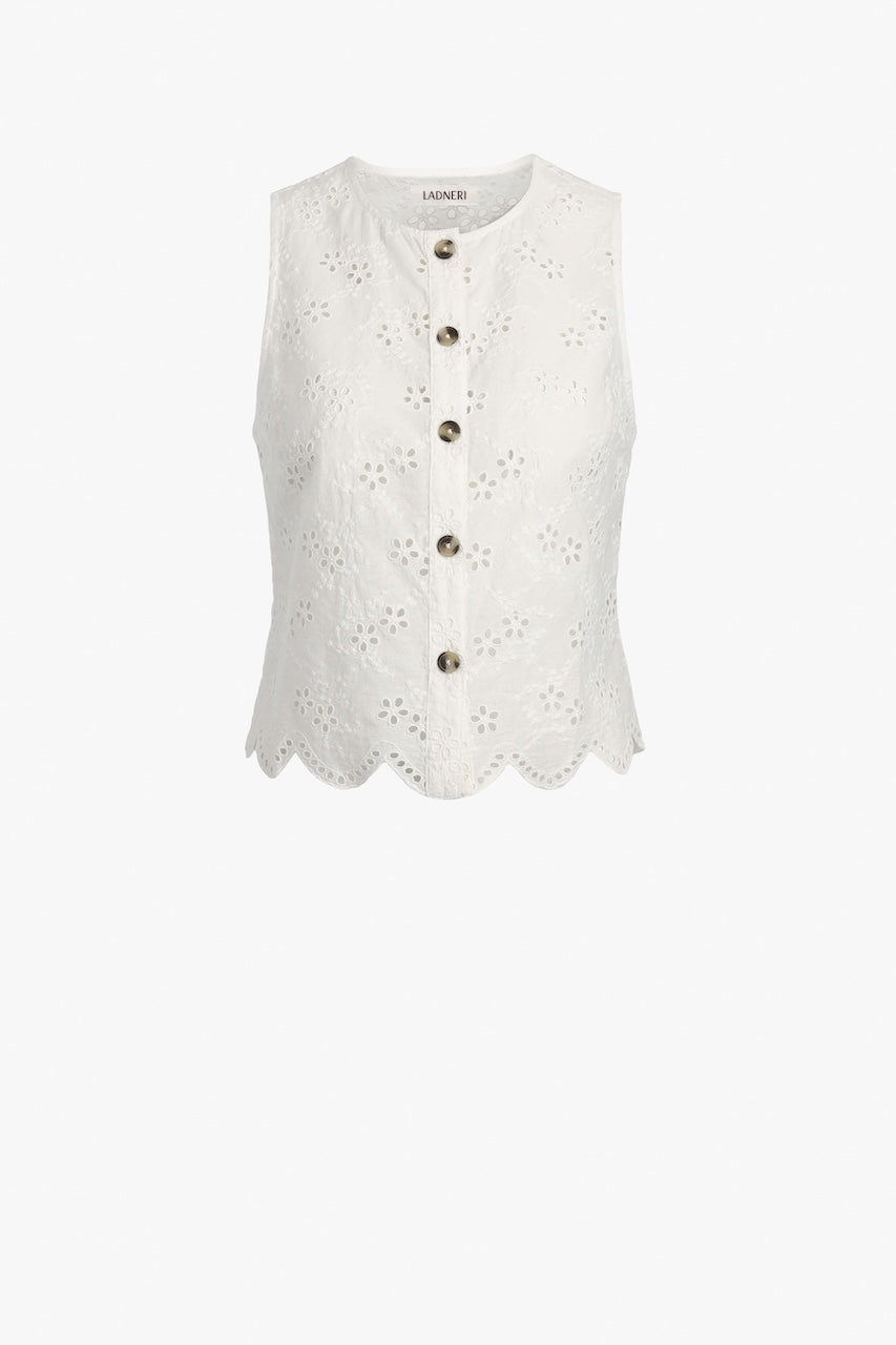 Louise Blouse white