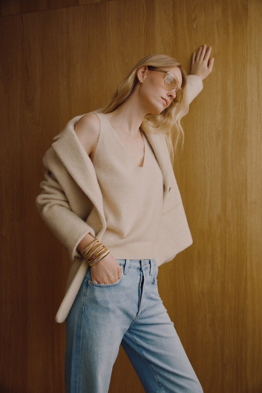 Madison Blazer cream