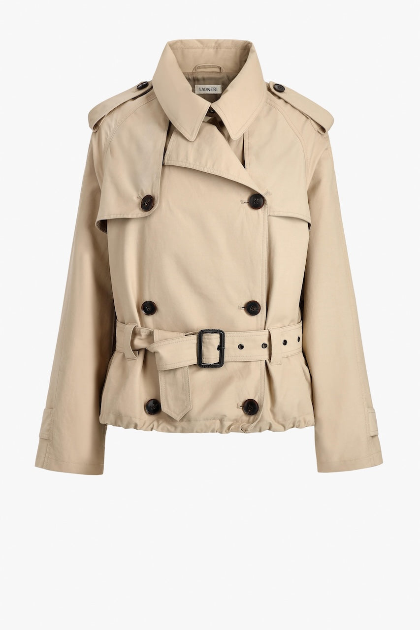 Olivia Short Trench beige