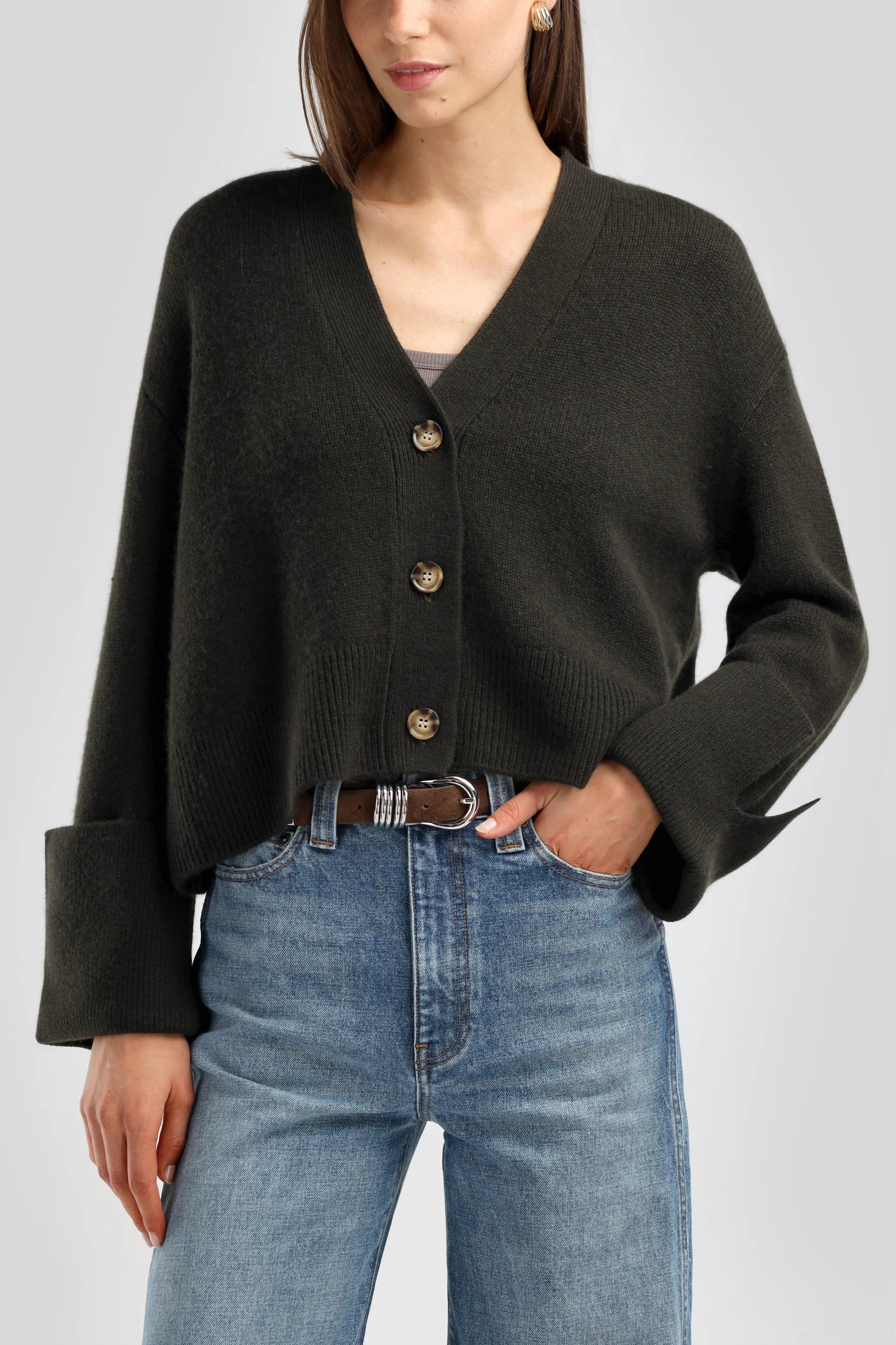 Paix Next Cardigan forest night