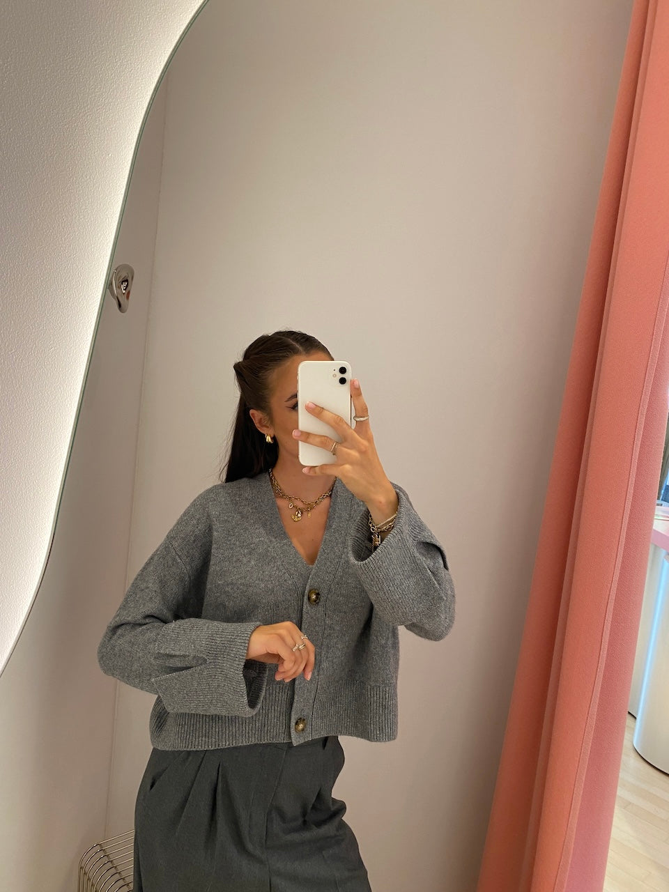 Paix Next Cardigan grey