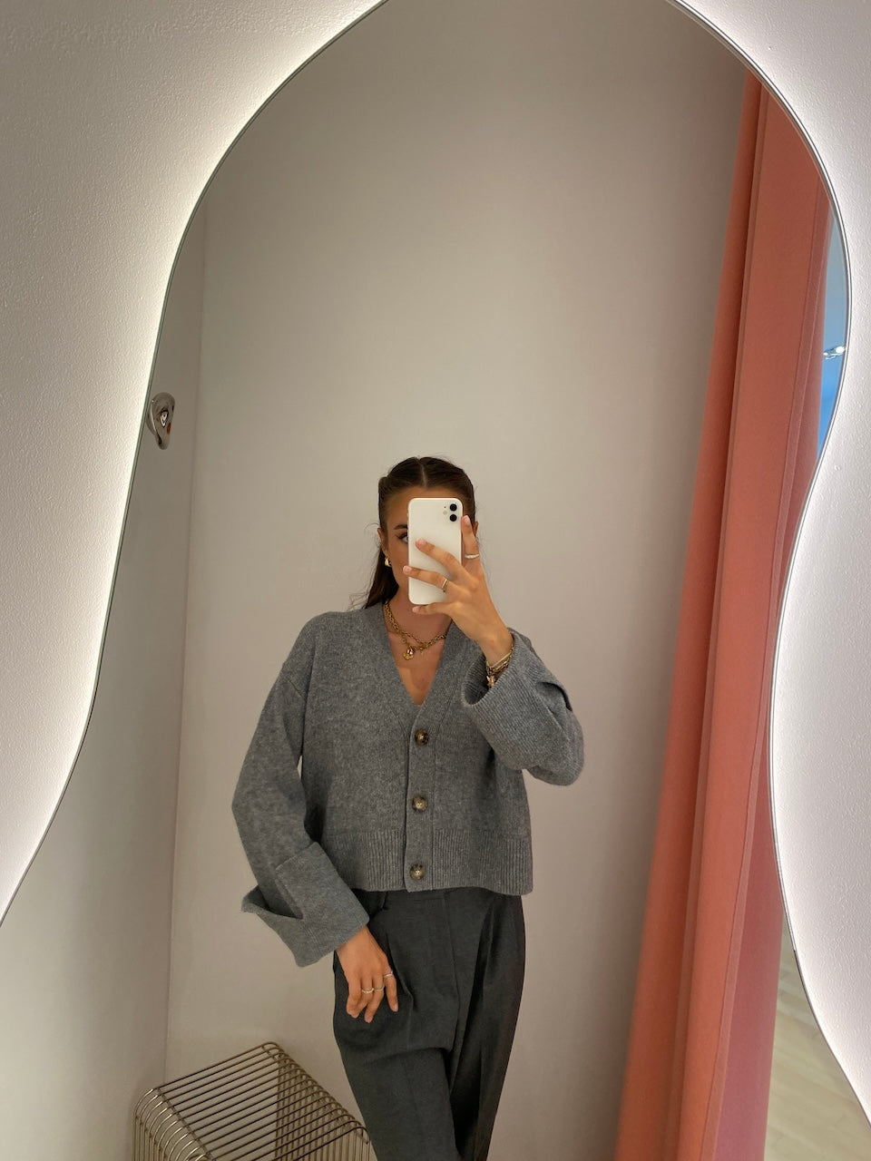 Paix Next Cardigan grey