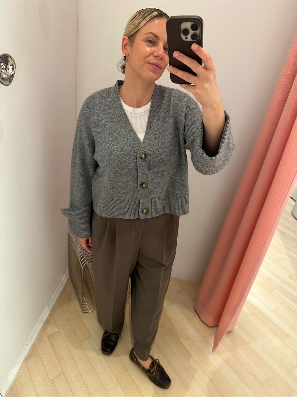 Paix Next Cardigan grey