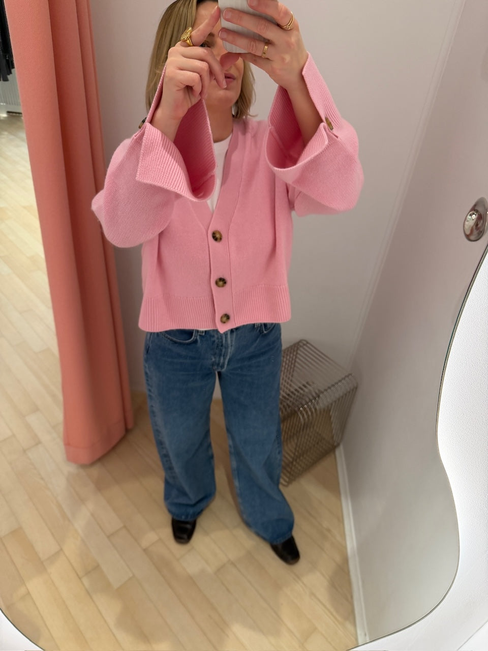 Palais Cardigan vintage rose