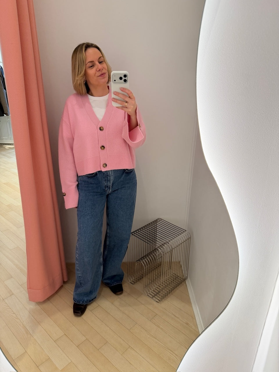 Palais Cardigan vintage rose