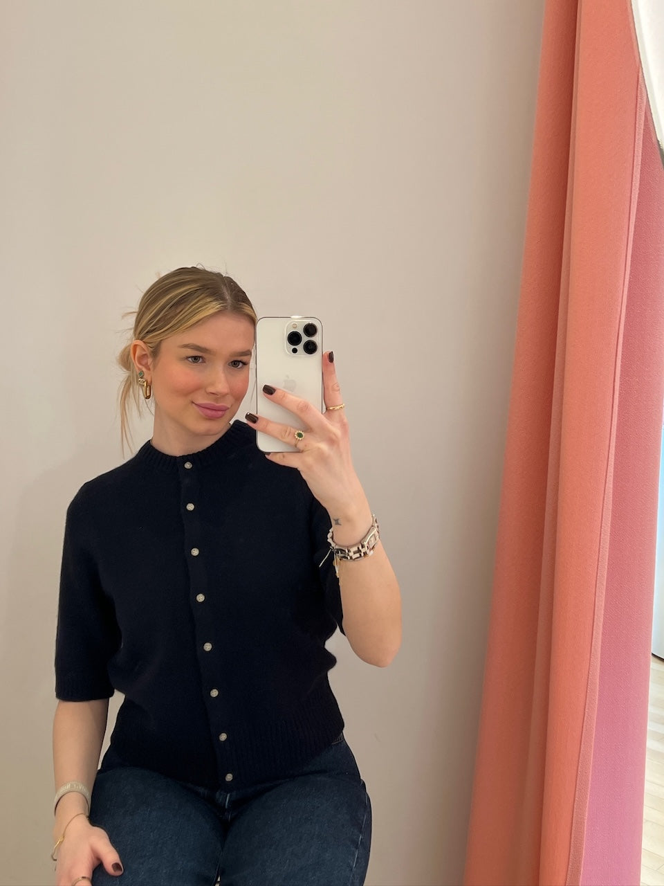 Poupette Cardigan soleil starry sky