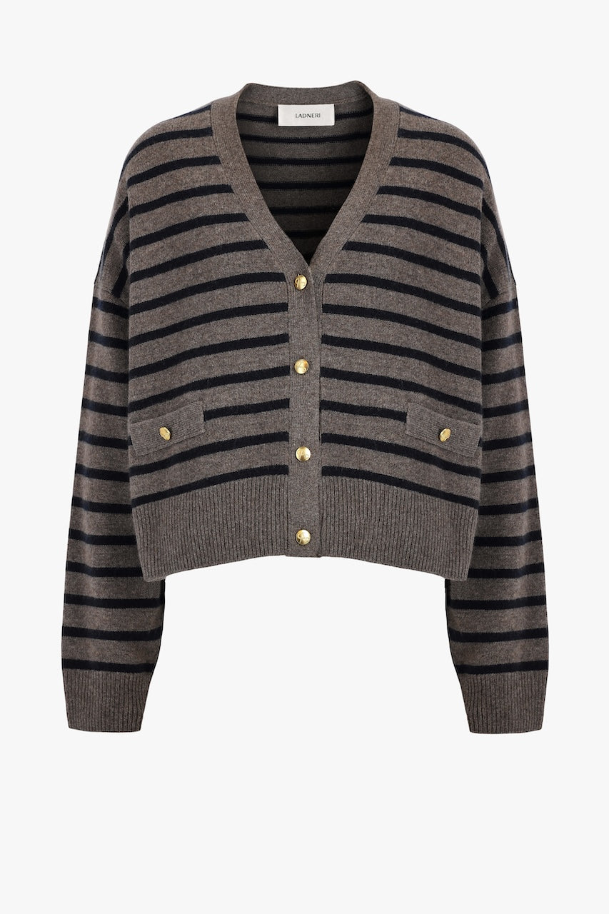 Ramatuelle Cardigan nougat/dark navy