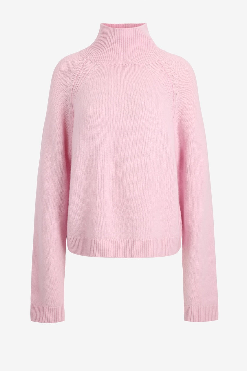 Serena Turtleneck winter rose