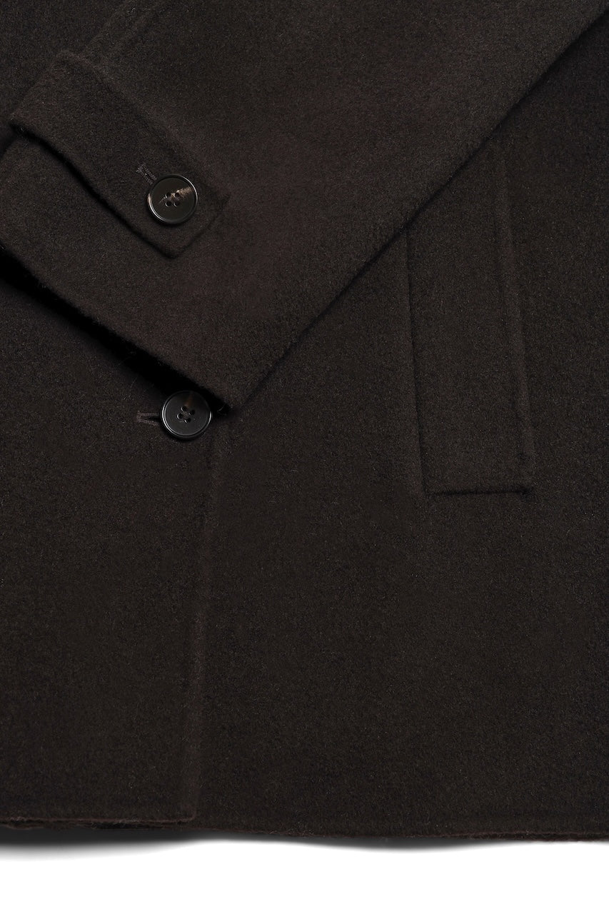 Sofia Short Coat dark walnut
