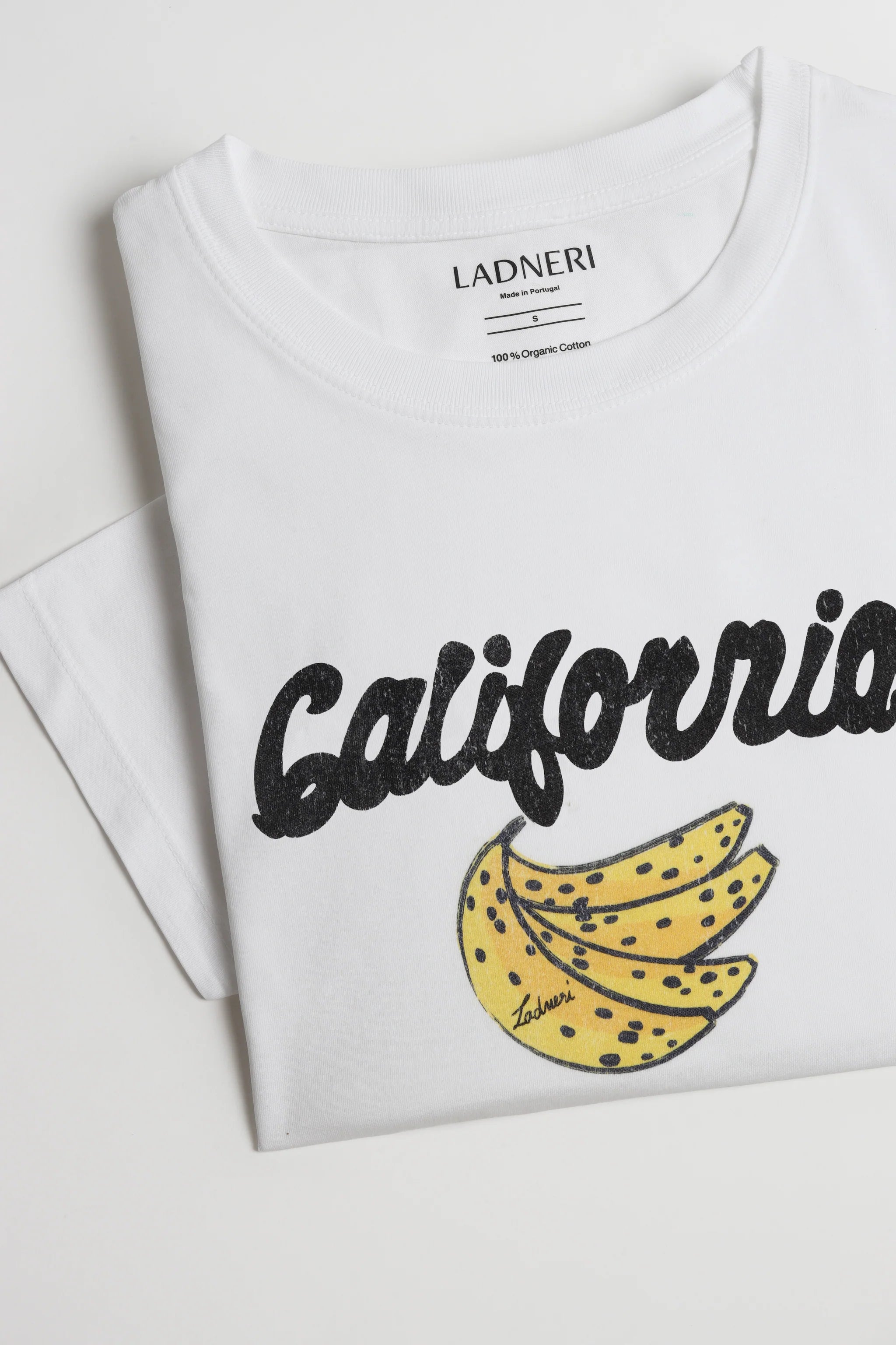 T-Shirt Banana white/black