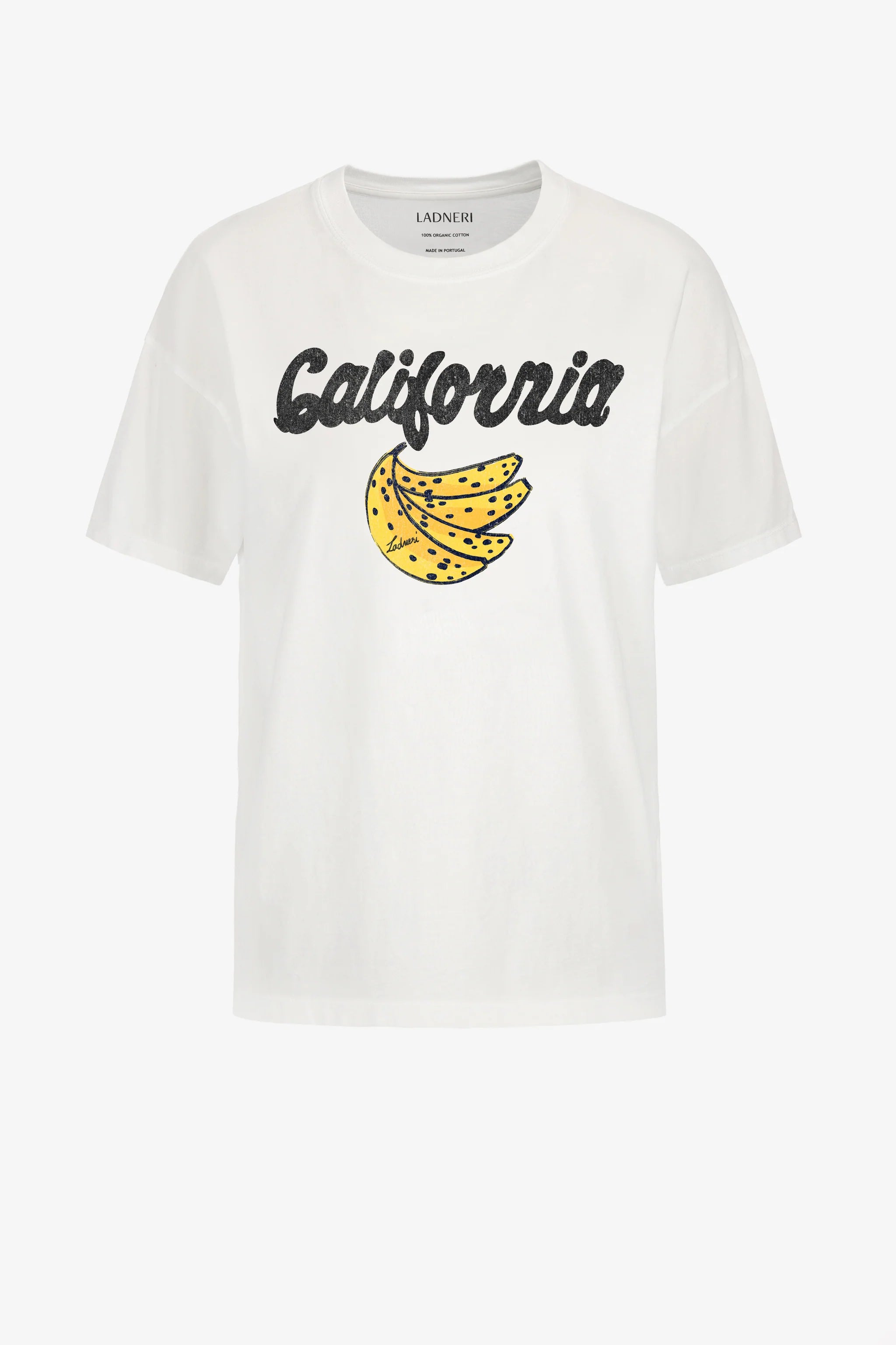 T-Shirt Banana white/black