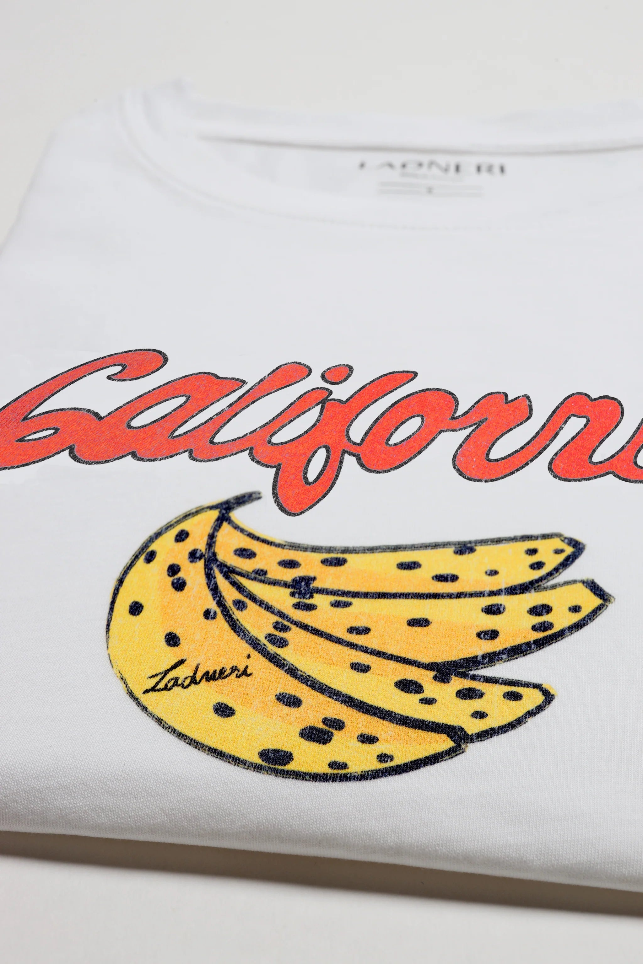 T-Shirt Banana white/red