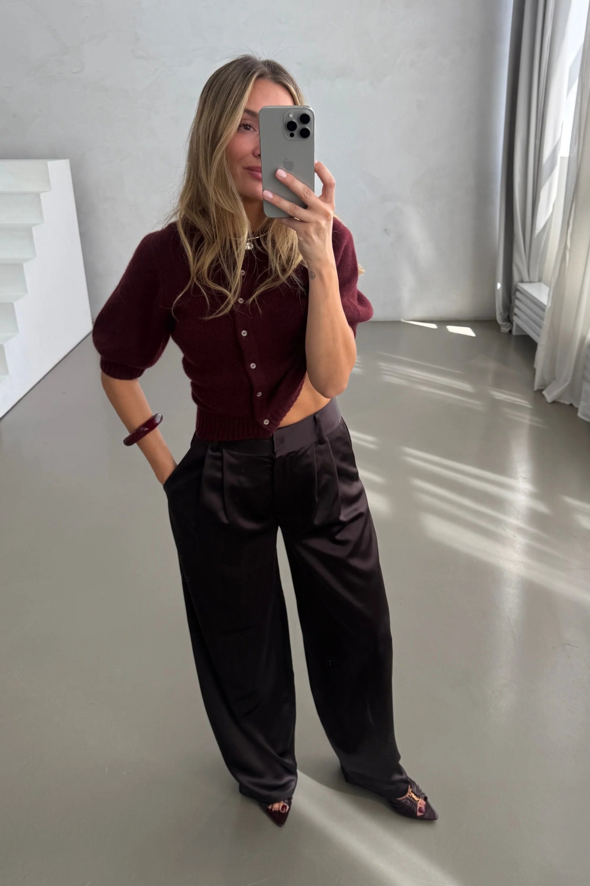 Vire Pants dark brown