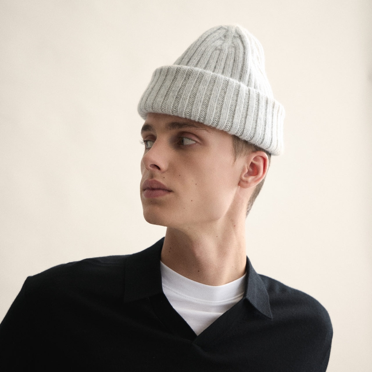 Le Grand Bonnet Beanie silver