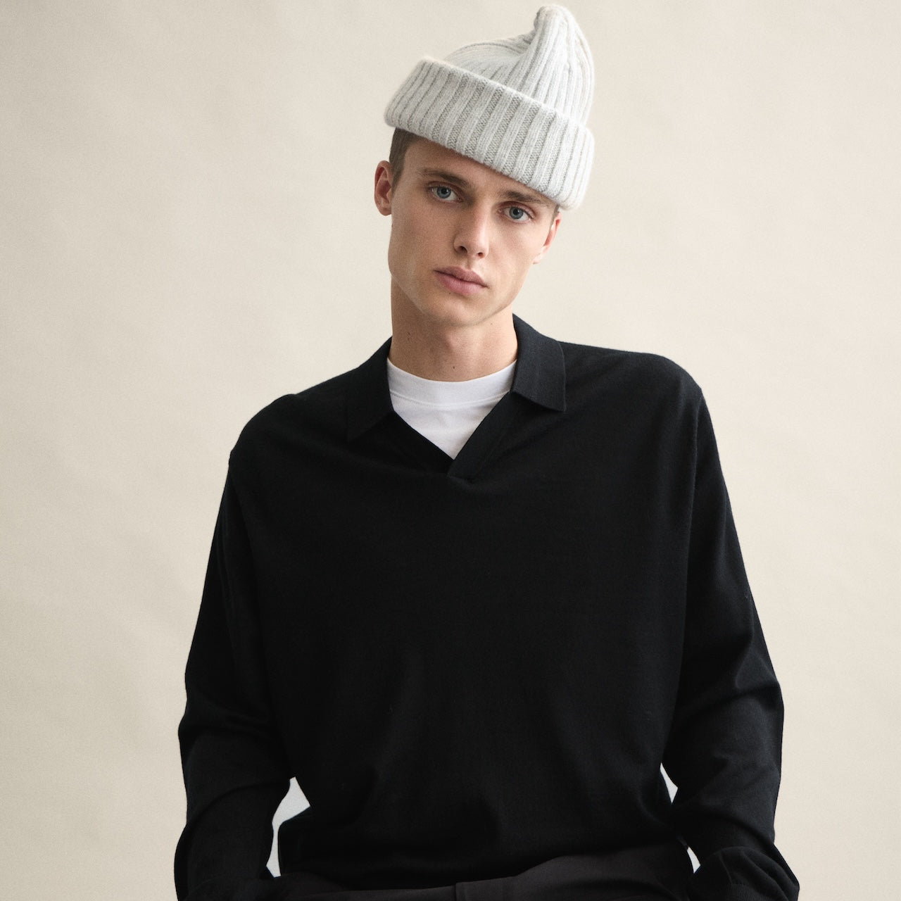 Le Grand Bonnet Beanie silver