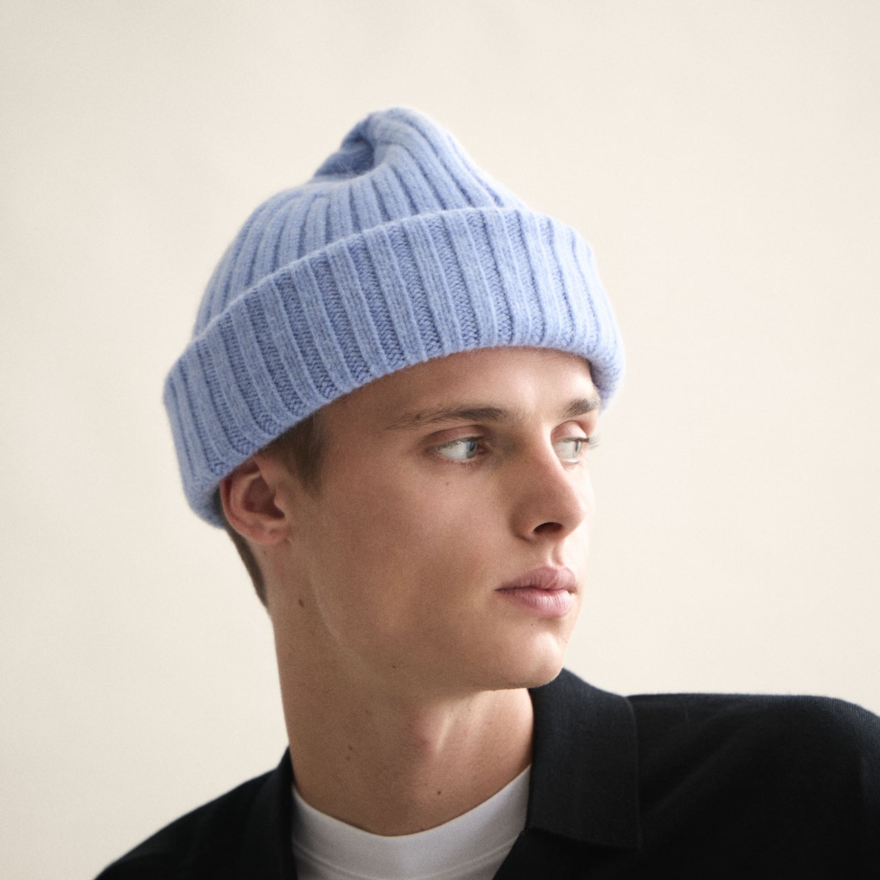 Le Grand Bonnet Beanie light blue sky
