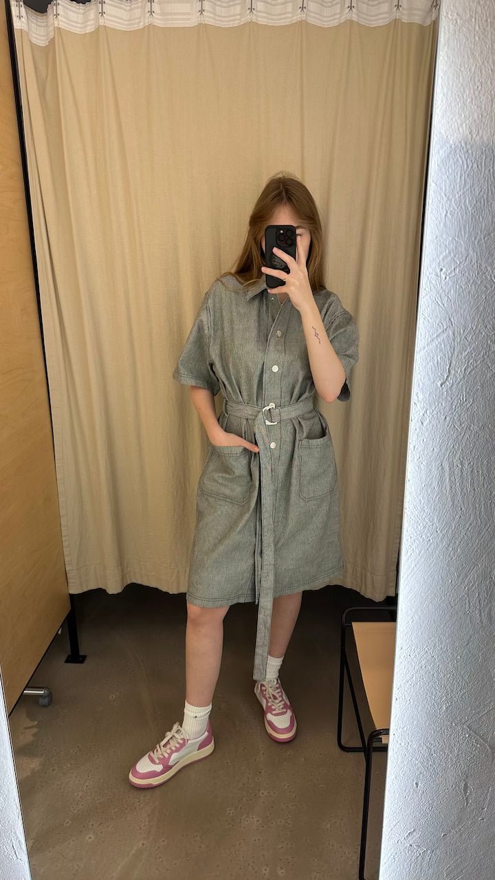 Milk Cody Dress estate blue cloud dancer