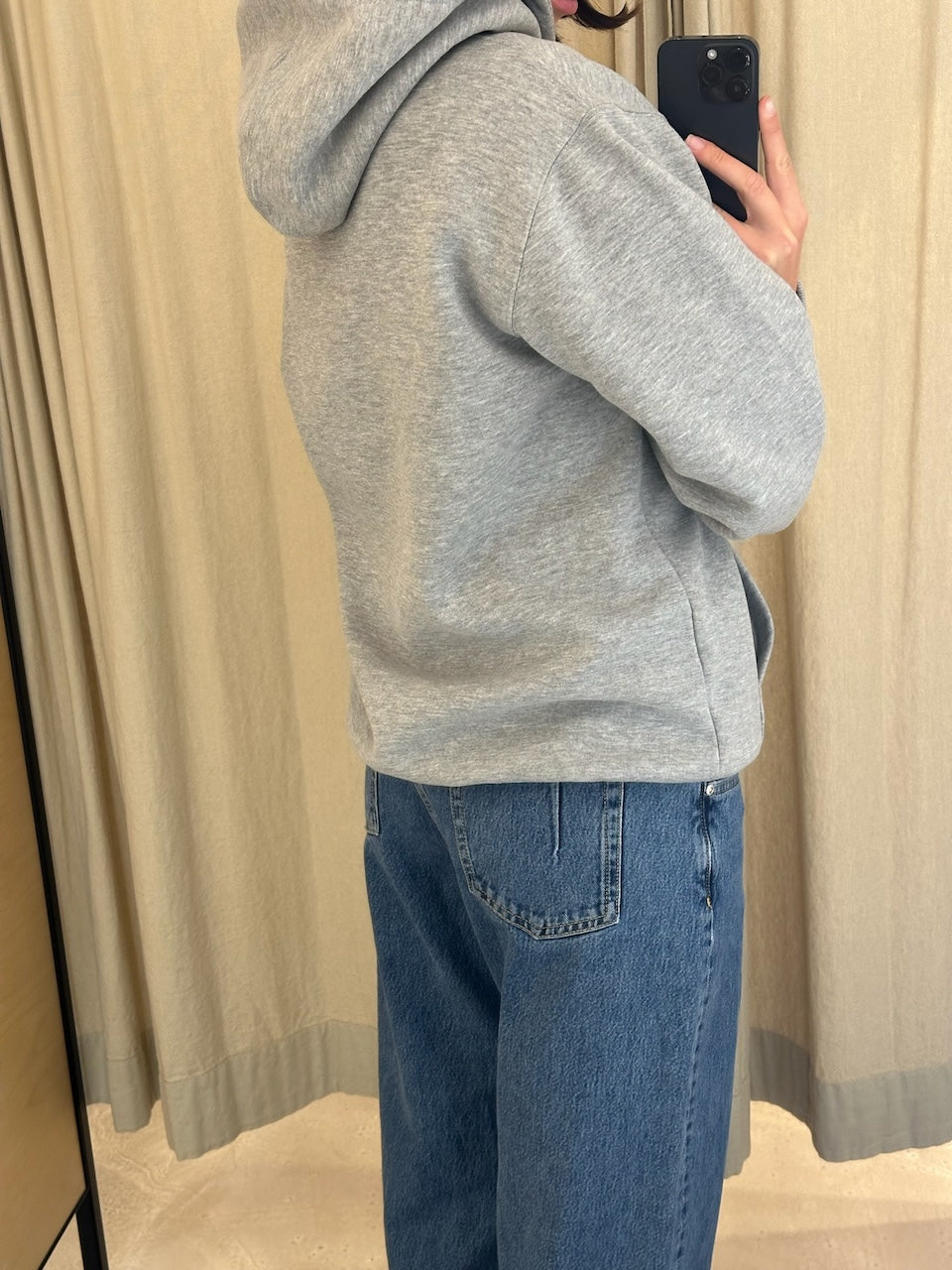 Standard Hoodie Logo Sweat grey melange