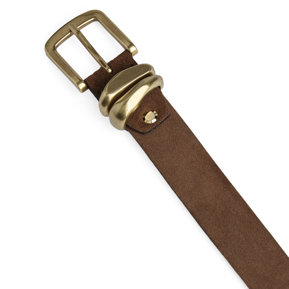 AdleyMBG Belt Suede cognac