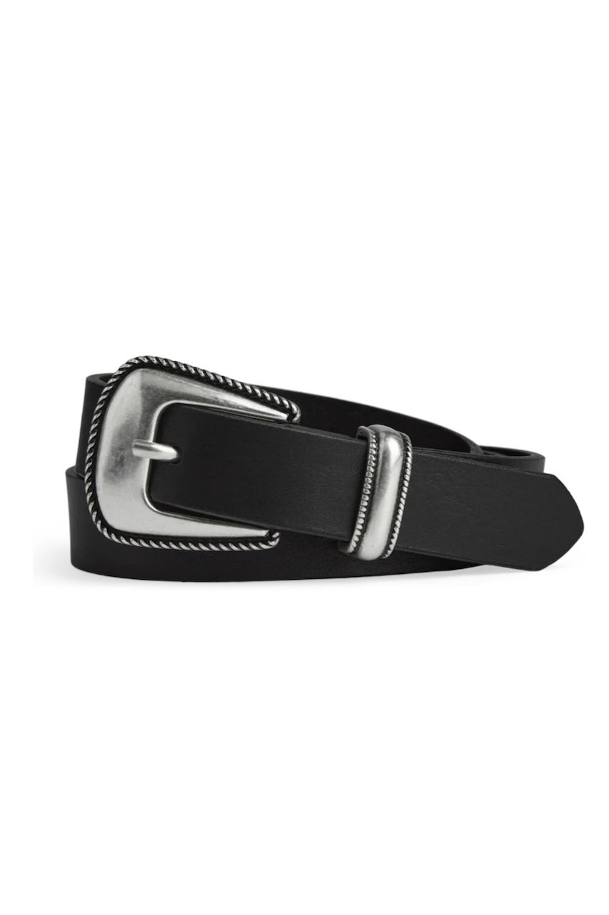 PaigeMBG Belt black silver