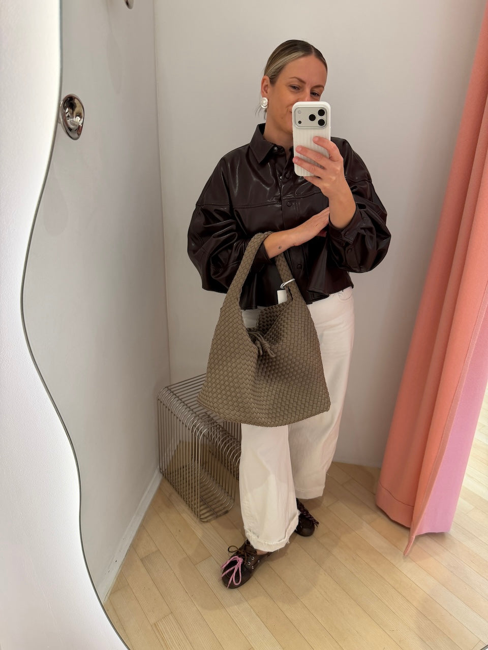 Marrea Large Bucket taupe secret