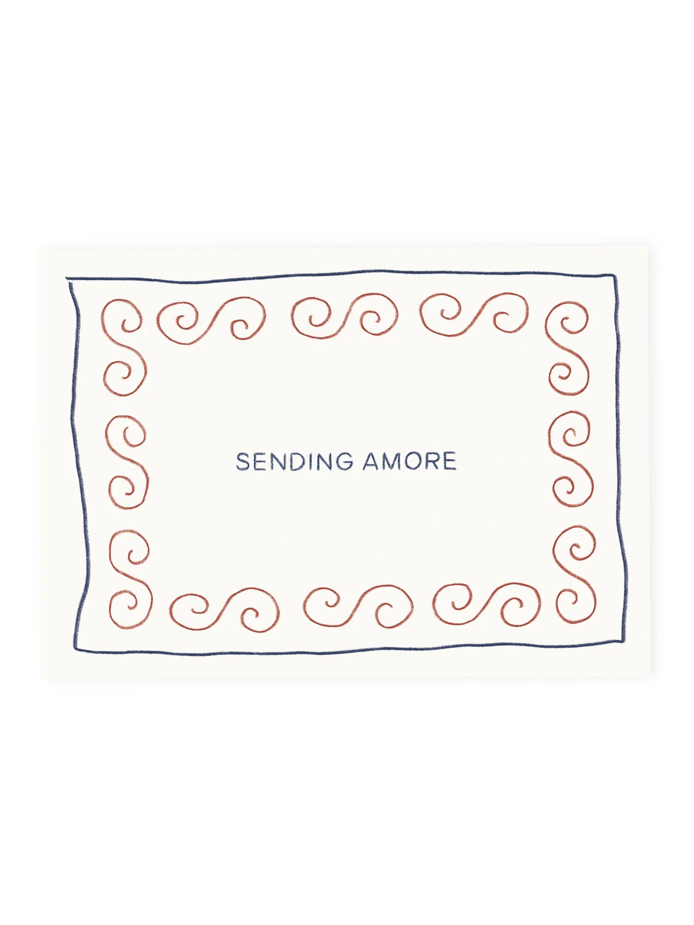 Postkarte 'Sending Amore'