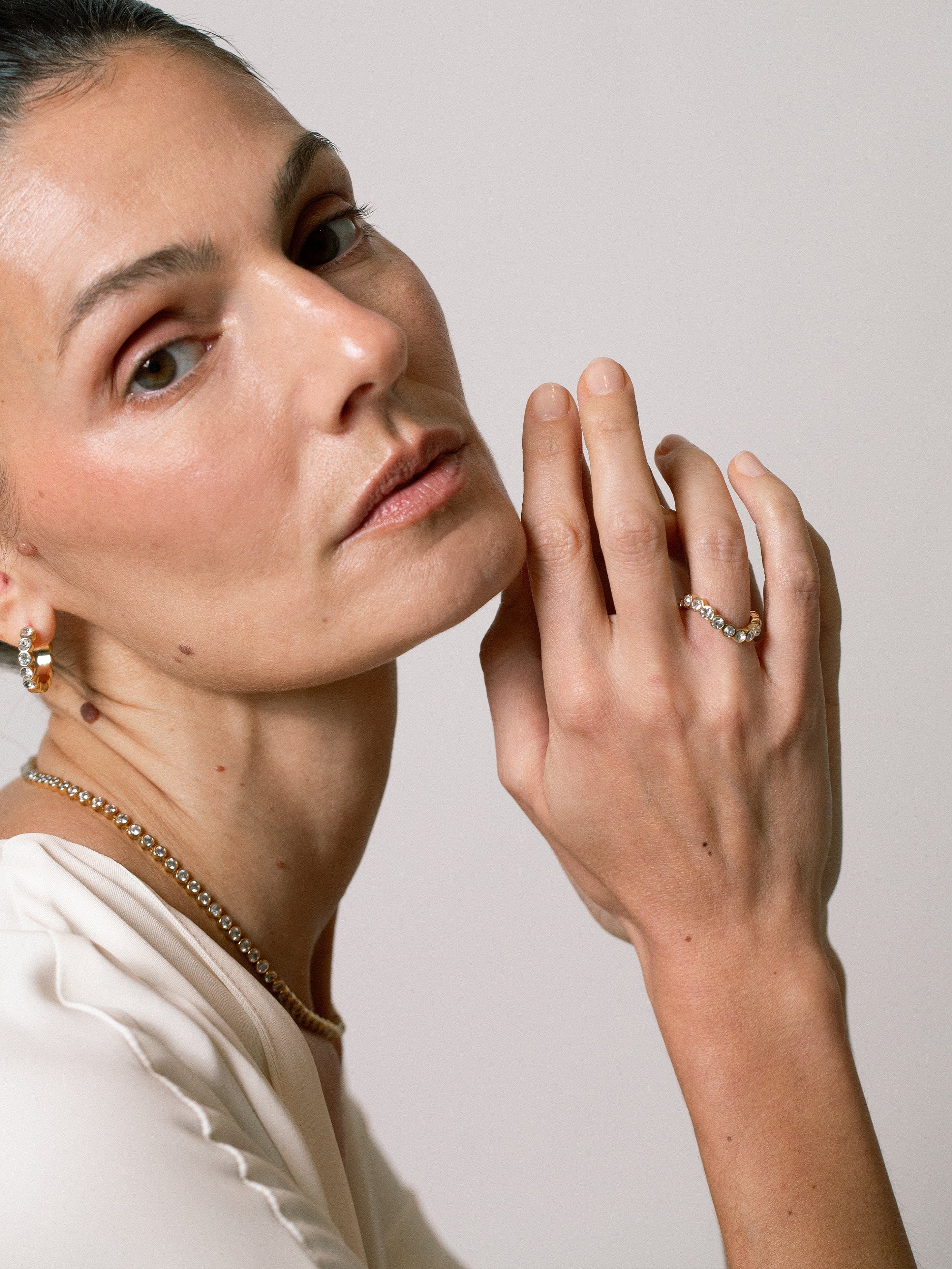 Lotus Wavy Ring golden