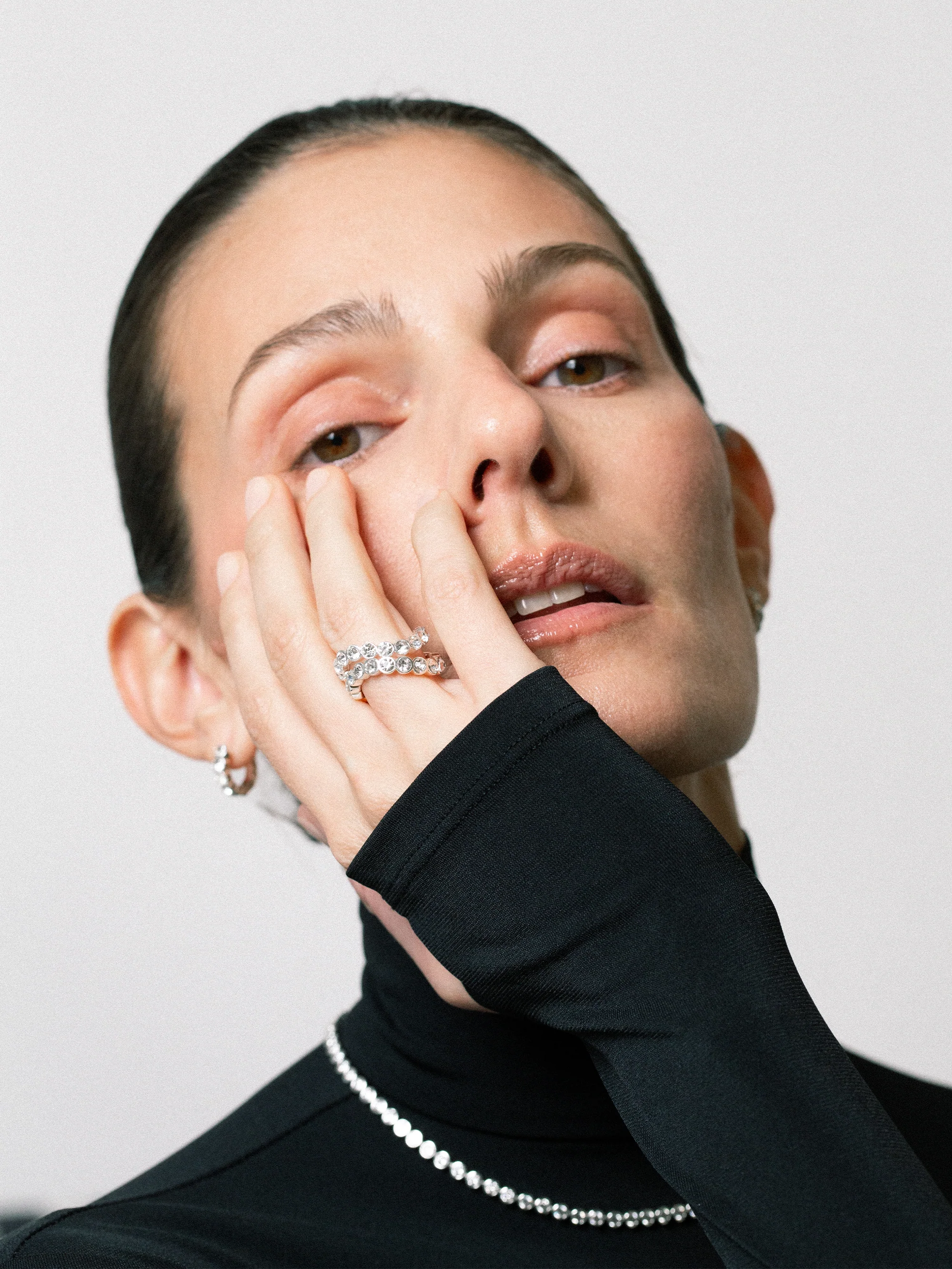 Lotus Wavy Ring silver