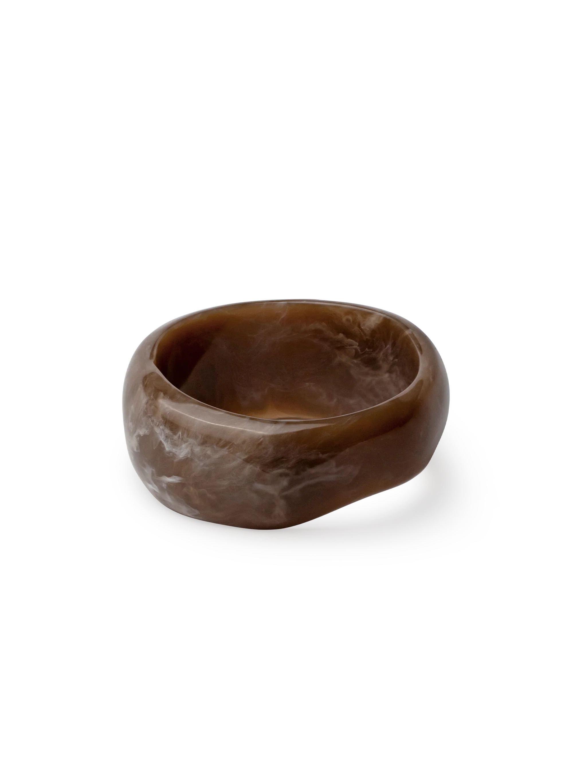 Resin Bangle Bracelet taupé