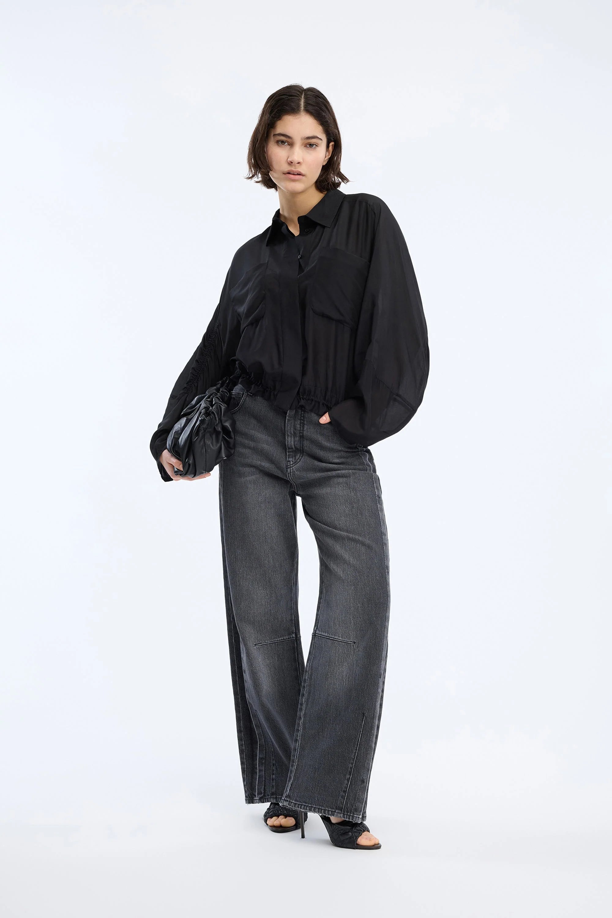 Vigil Top Blouse black