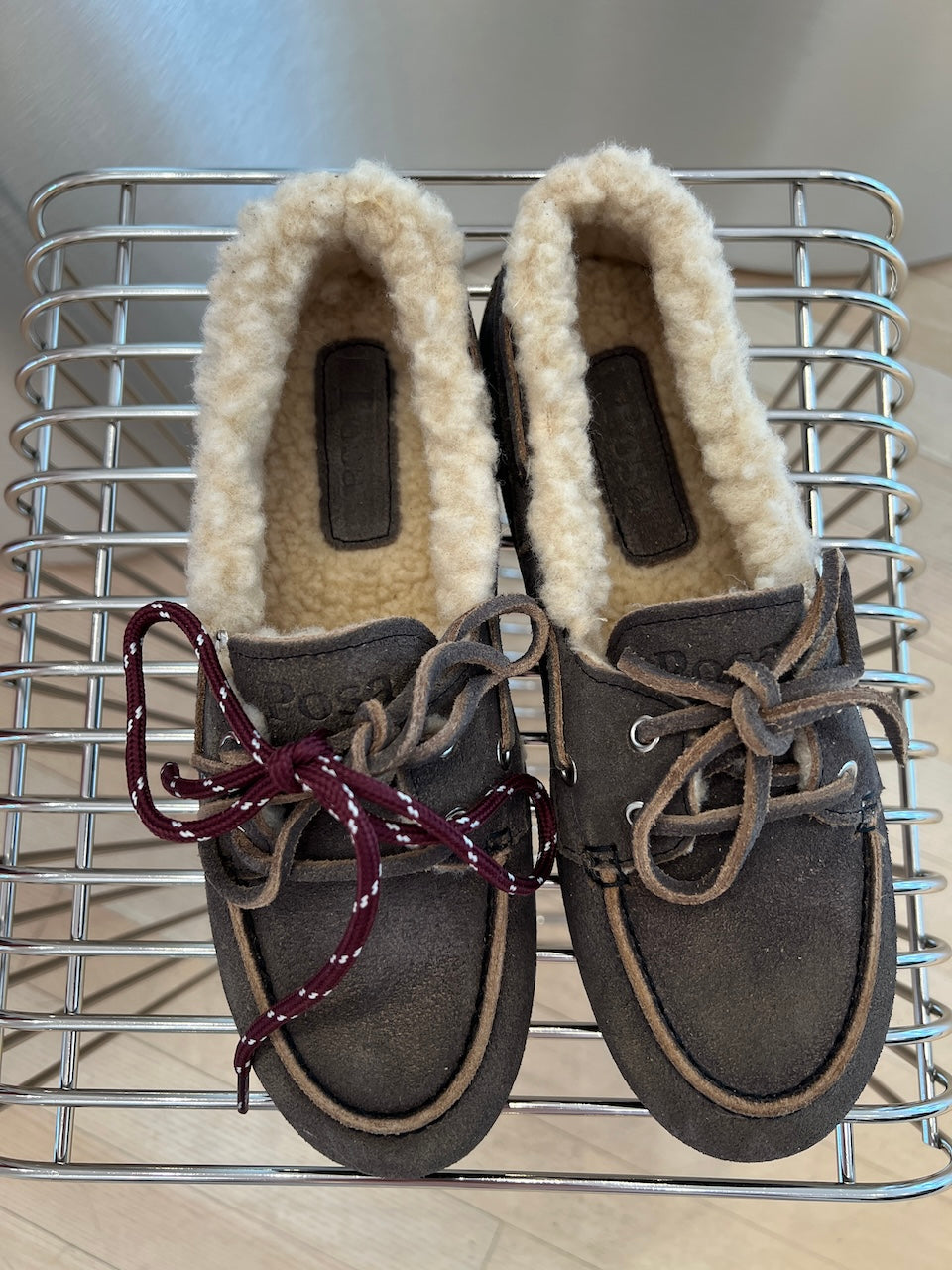 Boat Loafer Brushed Fur Suede daytona grey
