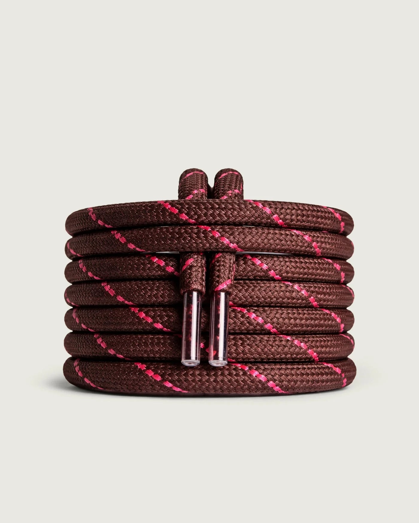 Laces dark brown / red