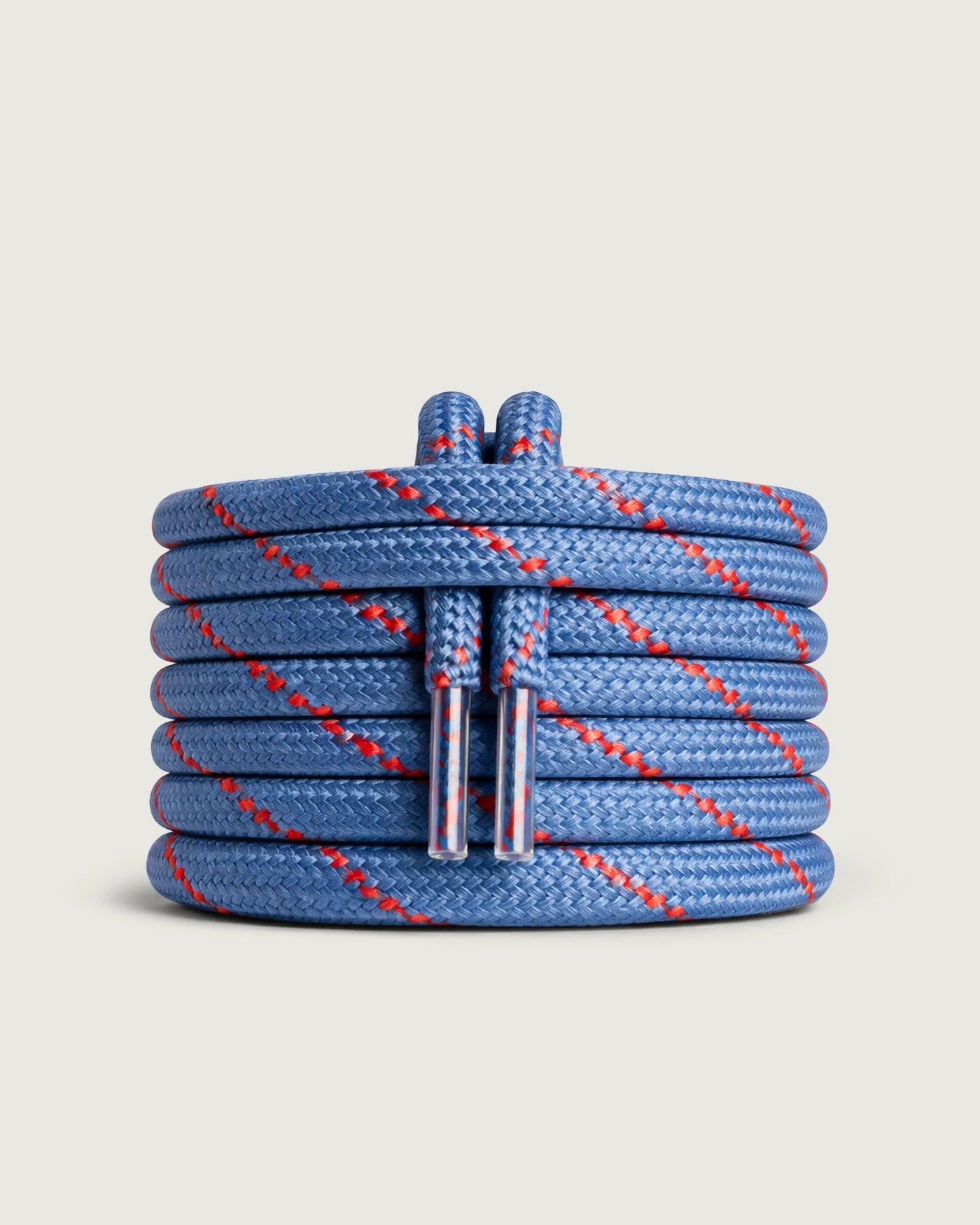 Laces ocean blue / red